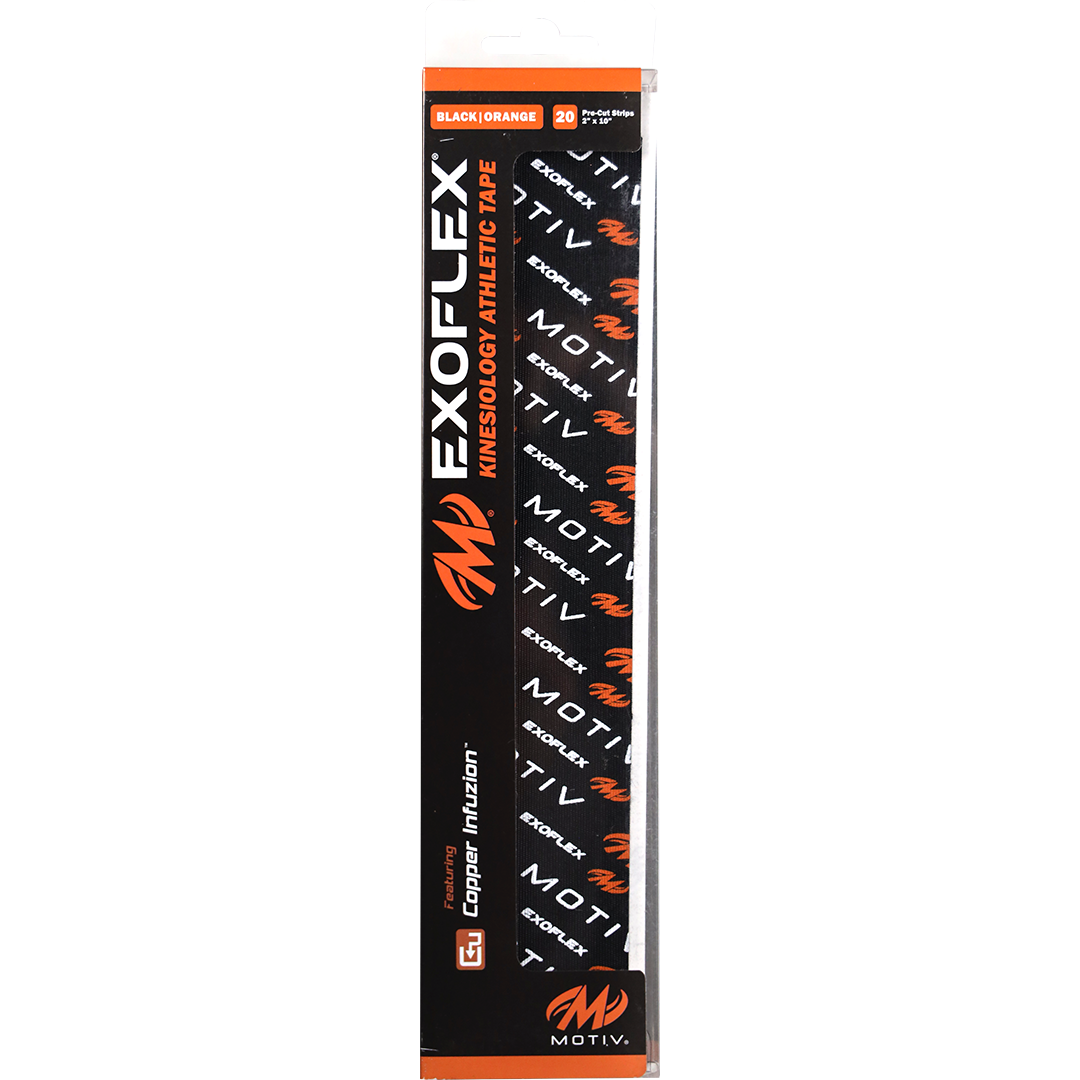Exoflex Kinesiology Athletic Tape - Black/Orange 