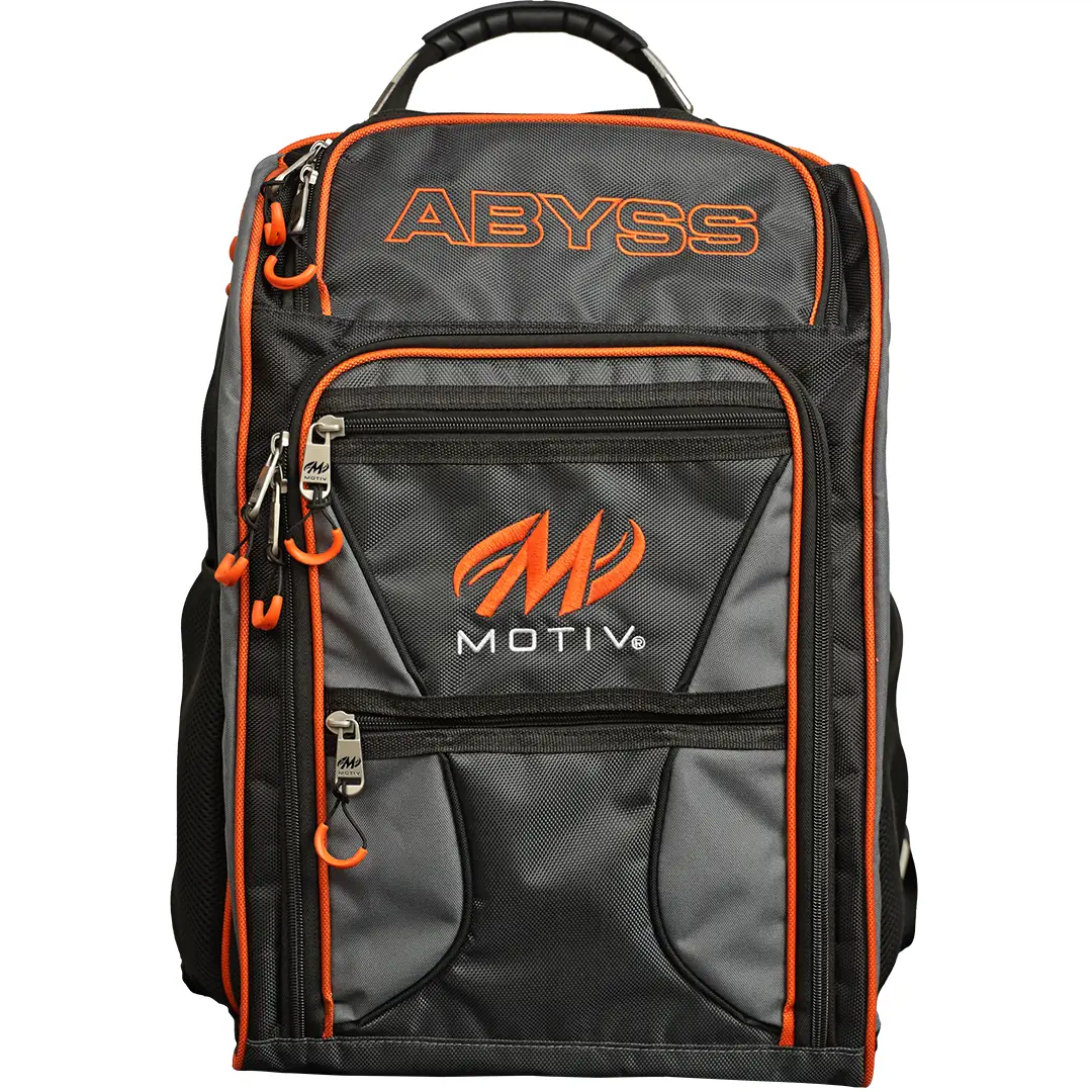 Abyss Giant Backpack - Gray/Orange 