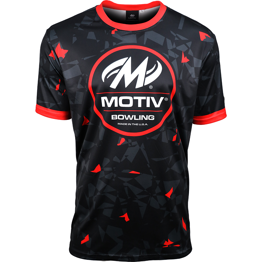 Shrapnel Jersey - Black/Red 